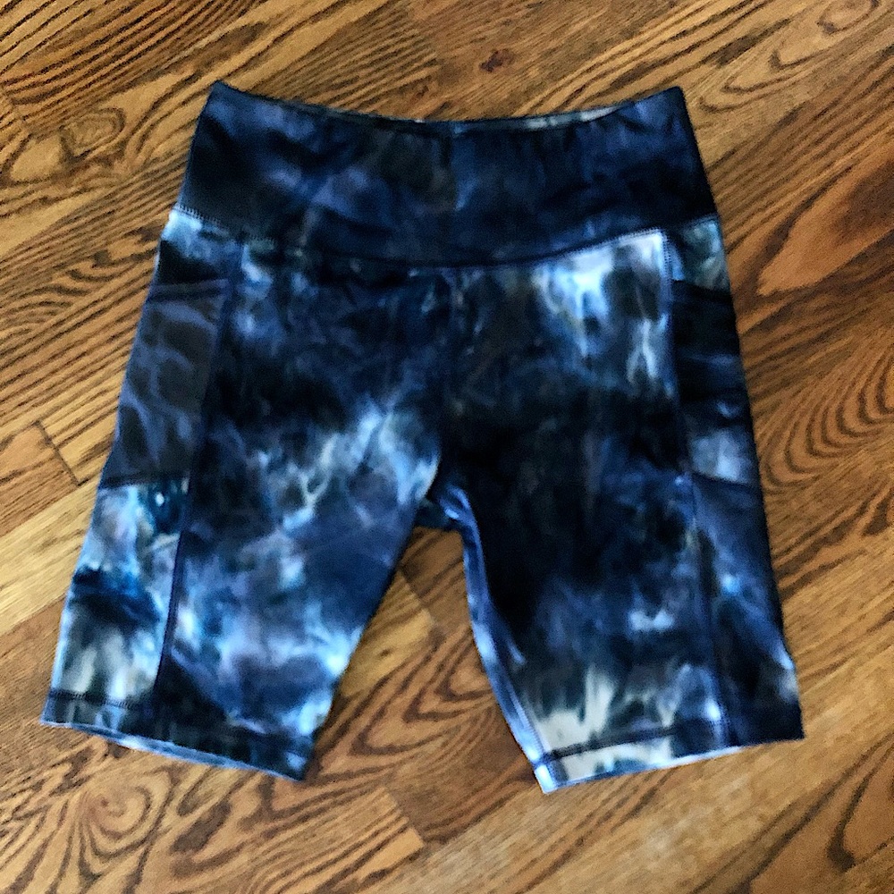 NWOT Tie-Dye Yoga Shorts